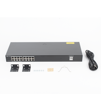 RG-ES216GC-V2 - Ruijie Switch Administrable / 16 Puertos Gigabit / Gestión en la Nube Gratuita RG-ES216GC-V2