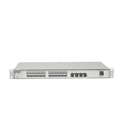RG-NBS5200-24GT4XS - Switch Administrable Capa 2+ / 24 Puertos Gigabit / 4 SFP+ 10Gb / Capacidad de Conmutación 128 Gb/s / Gestión en Nube / Montaje Rack 1U