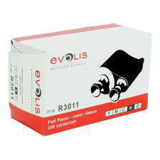Cinta Evolis R3011 YMCKO Compatible New Pebble