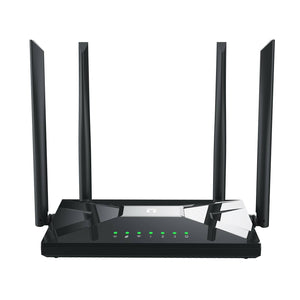 Netis System NC65 router inalámbrico Ethernet rápido Doble banda (2,4 GHz / 5 GHz) Negro