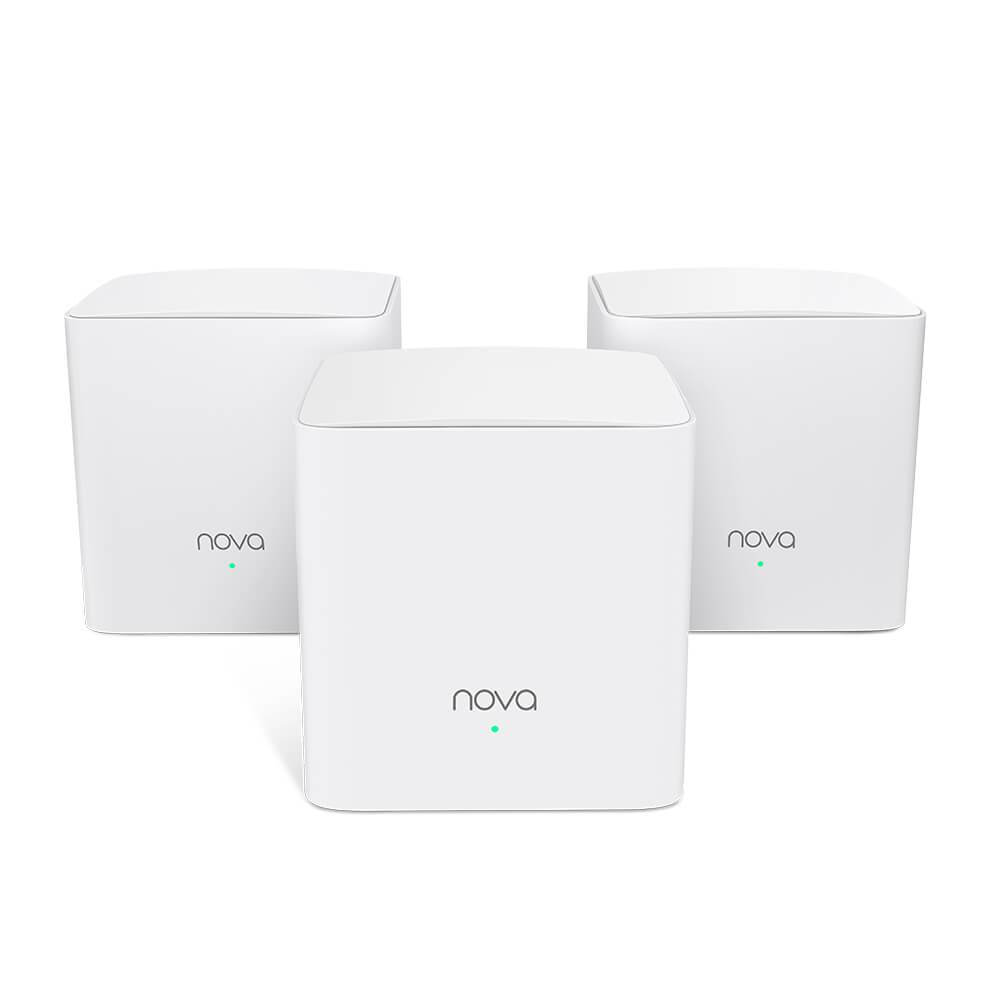 Tenda Router MW5G (3-Pack) 1200 Mbps, WiFi Dual Band, 5 Puertos Ethernet