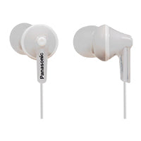 Panasonic RP-HJE125PP Auriculares Alámbrico Intra auditivo Música Blanco, 10 - 24000 Hz