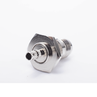 RP-1212-C - Rf Industries,Ltd Conector TNC Hembra Inverso / Chasis Anillo Plegable / Cable RG-58/U