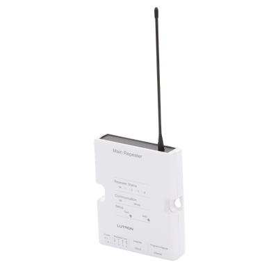 RRMAINREP - Lutron Electronics Repetidor principal RadioRA 2 / 434 MHz / alcance RF 9 m (cubre 232 m²)