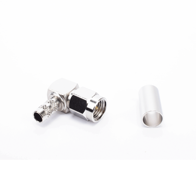 RSA-3010-C1 - Rf Industries,Ltd Conector SMA Macho en A/R / Anillo Plegable / Cable RG-142/U RSA-3010-C1