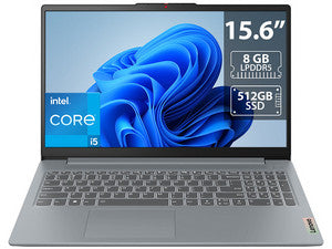 Laptop Lenovo IdeaPad Slim 3: Intel Core i5 12450H 4.4GHz, 8GB LPDDR5, 512GB SSD, 15.6" LED, UHD Graphics, Windows 11 Home