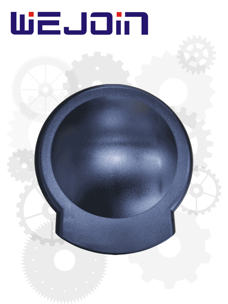 Cubierta Plástica Izquierda para Soporte de Brazo LED, Compatible con Brazos Rectangulares Izquierdos de Wejoin MCI2Q125, Negro