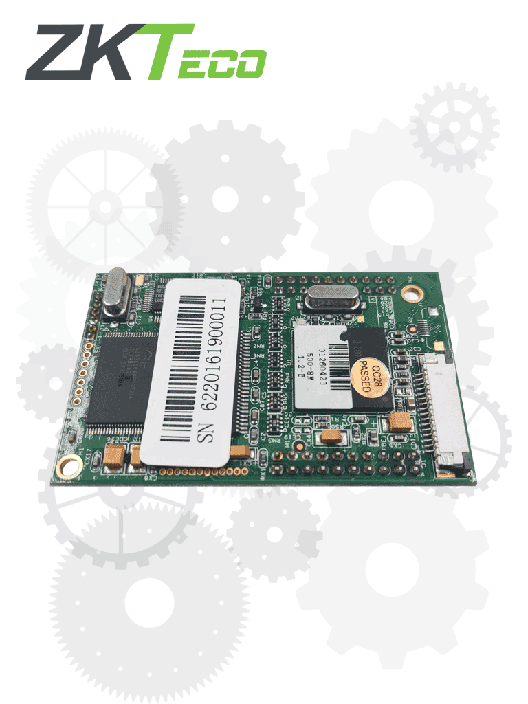 Tarjeta ZK ZEM ZEM500 con Capacidad de 500 Usuarios y Conexión al Modelo SCR100