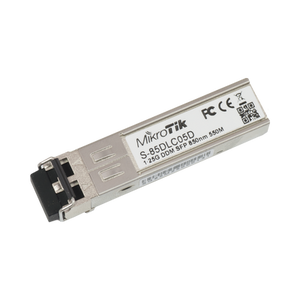 Mikrotik S-85DLC05D red modulo transceptor 1250 Mbit/s SFP 850 nm