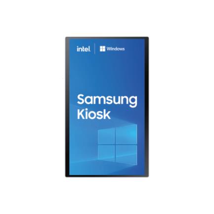 Samsung Sistema POS Kiosk 24", Intel Core i3-1115G4E 2.20GHz, 256GB, Windows 10 IoT Enterprise - No Incluye Base