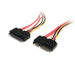 SATA22PEXT - StarTech.com Cable de Extensión SATA de 22 Pines - Serial ATA Macho - SATA Hembra - 0,3m Cable 0,35 m SATA I SATA 22-pin SATA 7-pin + 15-pin