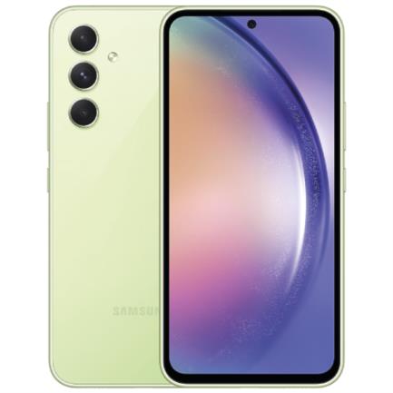 Smartphone Samsung A54 5G 6.4" 128GB/8GB Cámara 50P+12MP+5MP/32MP Octacore Android 13 Color Lima