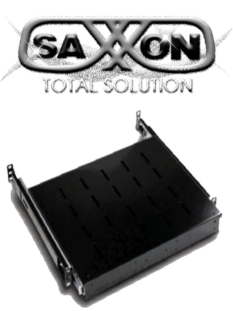 Charola Deslizable para Gabinete SAXXON 70033501 Negro 44.0x35.0 cm 1UR