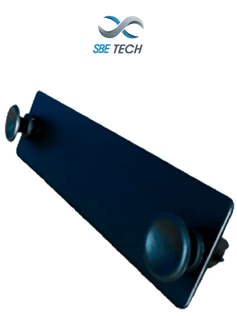 Placa Ciega SBETECH SBE-BLANKFO para Rack y Pared, Estándar 19", Acero Inoxidable