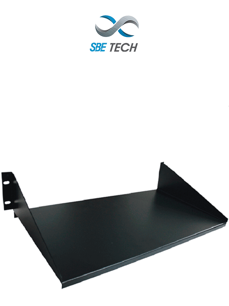 Charola para Rack Fija 2UR SBEtech SBE-CT1910, 10.25 cm Profundidad x 19.48 cm Ancho
