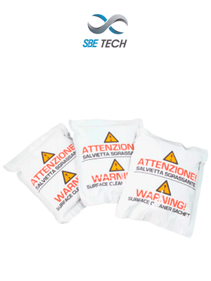 SBE Tech SBE-F10 kit de limpieza para computadora Fibra óptica Paños húmedos para limpieza de equipo