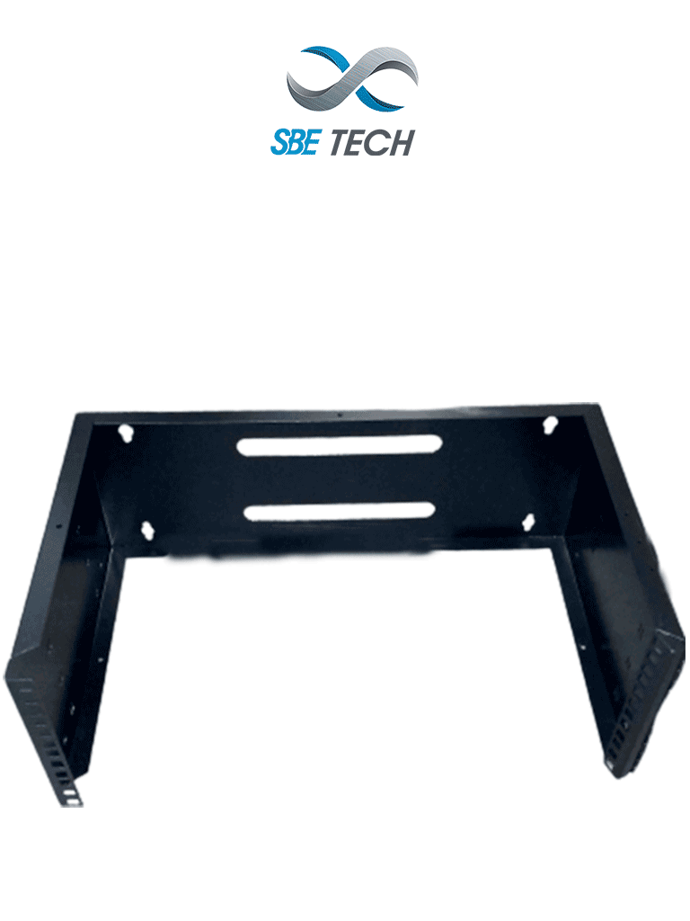 Soporte de Pared 4UR SBETECH SBE-HB4, Acero, 19", Negro, Capacidad 50kg, Resistencia