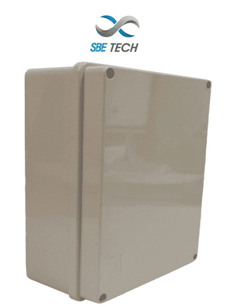 Caja Plástica SBE-OP19014070 19x14x7 cm IP66 Autoextinguible Resistente Abrasión