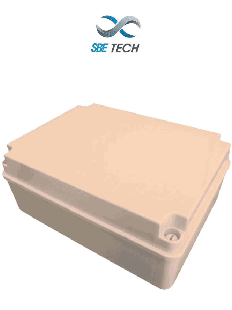 SBE TECH Gabinete Plástico SBE-OP403016 IP65, 40x30x16 cm, UL94V0