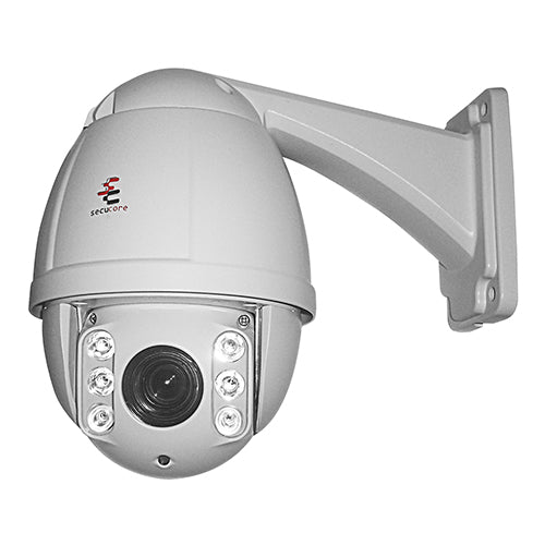 SBE TECH Cámara Domo PTZ AHD 10X, Sensor 1/3" Exview CMOS, 1080p, IR 30m