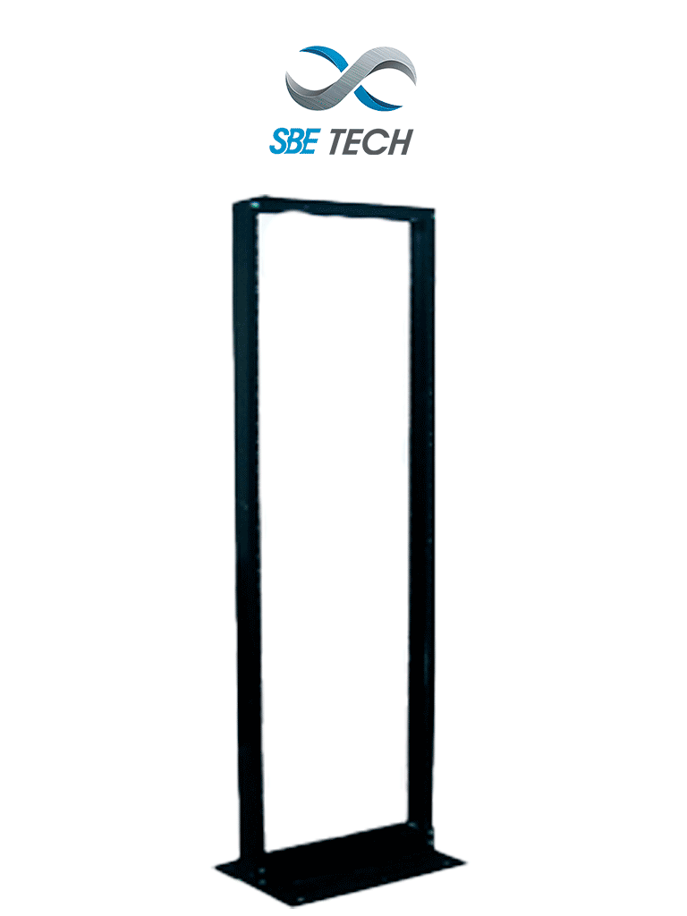 Rack de Piso SBETECH SBE-RR719, Acero, 42U, 12-24, 350kg, 7 pies