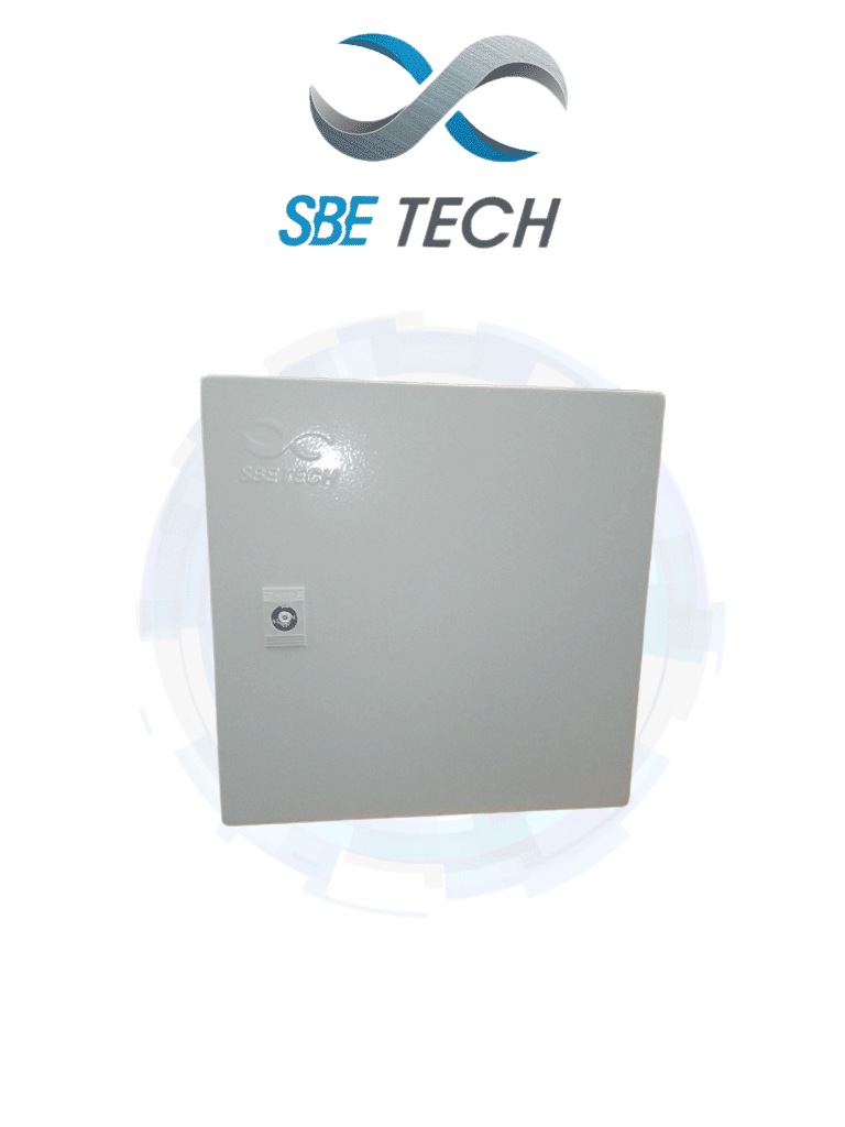 Gabinete metálico SBE TECH SBE-303020 / 30.0x30.0x20.0 cm / IP 65 NEMA 4