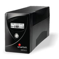 NO BREAK SMARTBITT SMART INTERACTIVE 900 900VA/450WATTS 6 CONTACTOS PROTECCIÓN LÍNEA TELEFÓNICA RJ-11