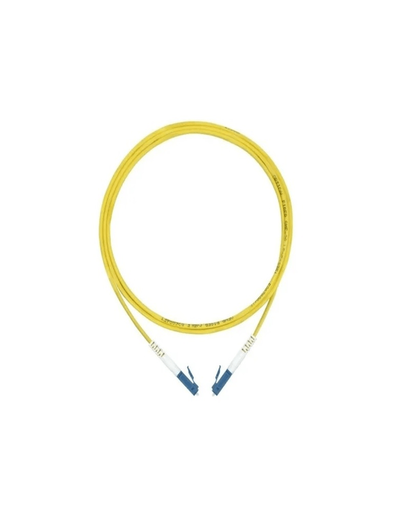 Jumper Fibra Óptica LC-LC Monomodo Simplex 3M 2mm UPC
