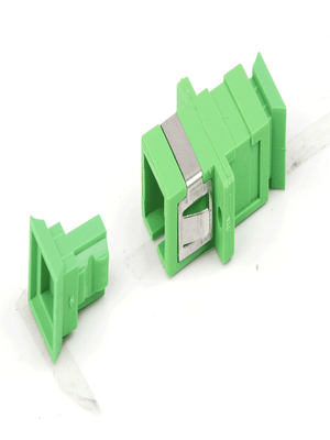 SBE Tech SBE-ADAPSCAPC-S adaptador de fibra óptica SC/APC Verde, Negro