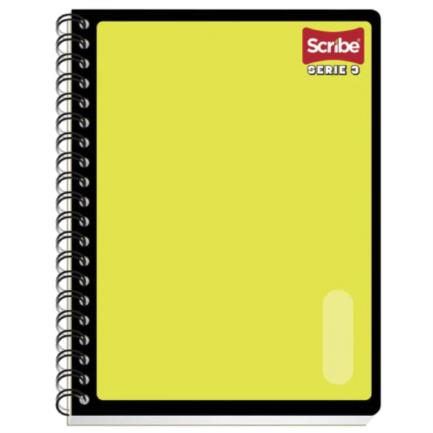 Cuaderno Profesional Scribe Serie III 100 Hojas Rayadas 8.5x11 Pulgadas