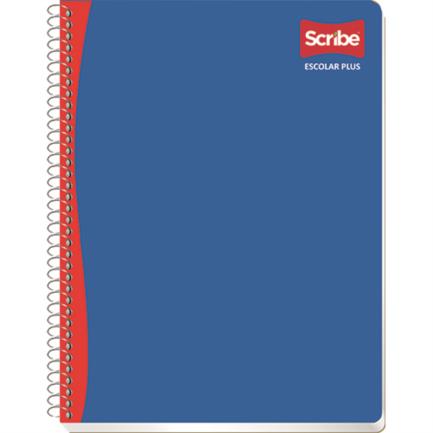 Cuaderno Profesional Scribe Escolar C7 Cuadro Grande Espiral Doble 200 Hojas A4 80g