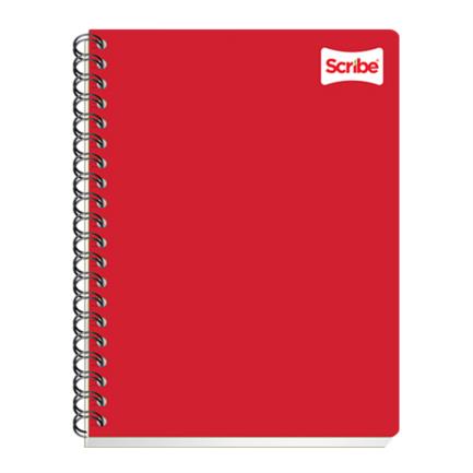 Cuaderno Profesional Scribe Clasico Raya Espiral Doble 200 Hojas A4 80g
