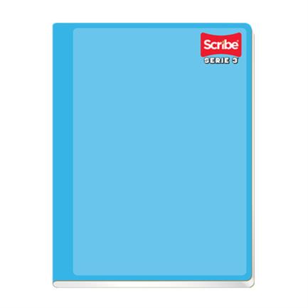 Cuaderno Scribe Cosido Serie III Cuadro 7mm 100 Hojas A4 Oficio Papel Bond