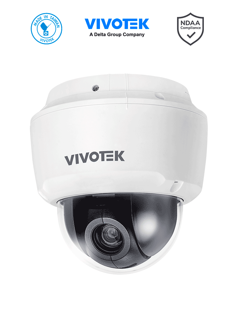 VIVOTEK Cámara IP PTZ SD9161-H-V2, 2MP, Zoom Óptico 10x, WDR PRO, ONVIF