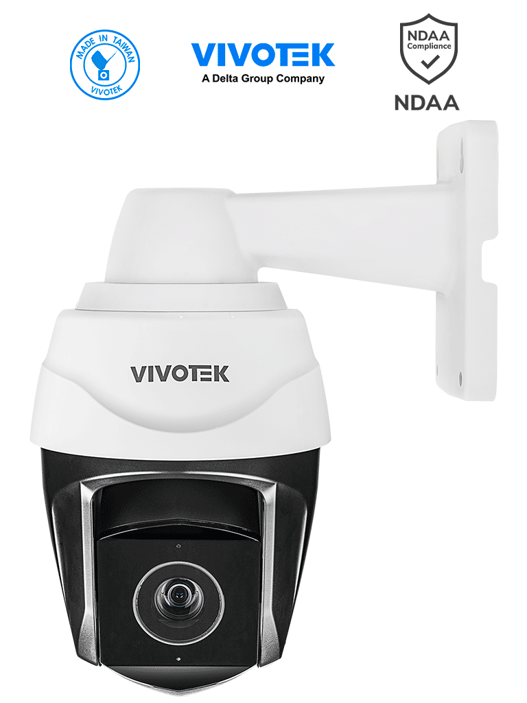 Cámara IP PTZ Exterior Vivotek SD9384-EHL 5MP Zoom Óptico 30x Smart IR 200m NEMA4X IP66 IK10 EIS WDR Pro