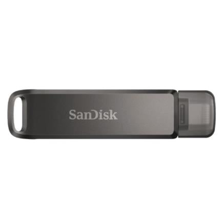 Memoria USB SanDisk iXpand Flash Drive Luxe 64GB USB-C 3.1 Gen 1 Negro, Compatible con iPhone y iPad