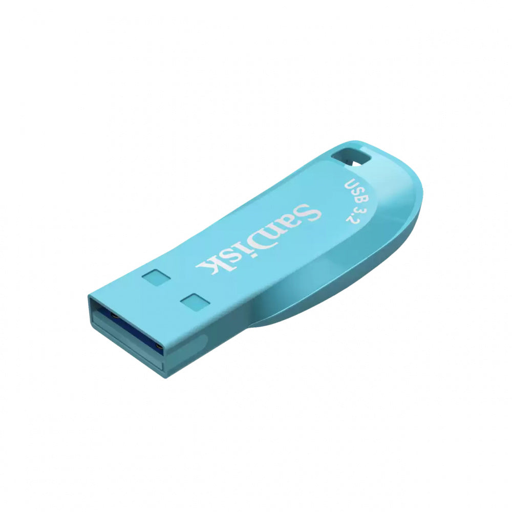 MEMORIA FLASH SANDISK ULTRA SHIFT 128GB AZUL TURQUESA 3.2 USB-C 100MB/s (SDCZ410-128)