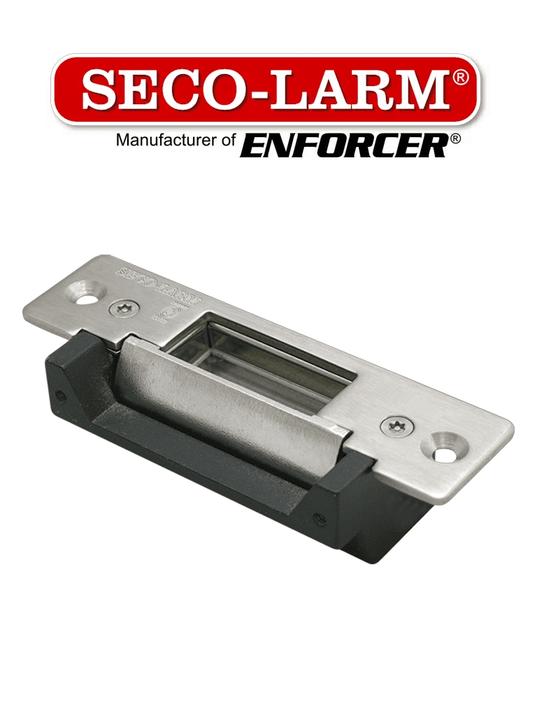 SECO-LARM Contrachapa Eléctrica SD-995C, 12VDC, Fail-Secure/Fall-Safe