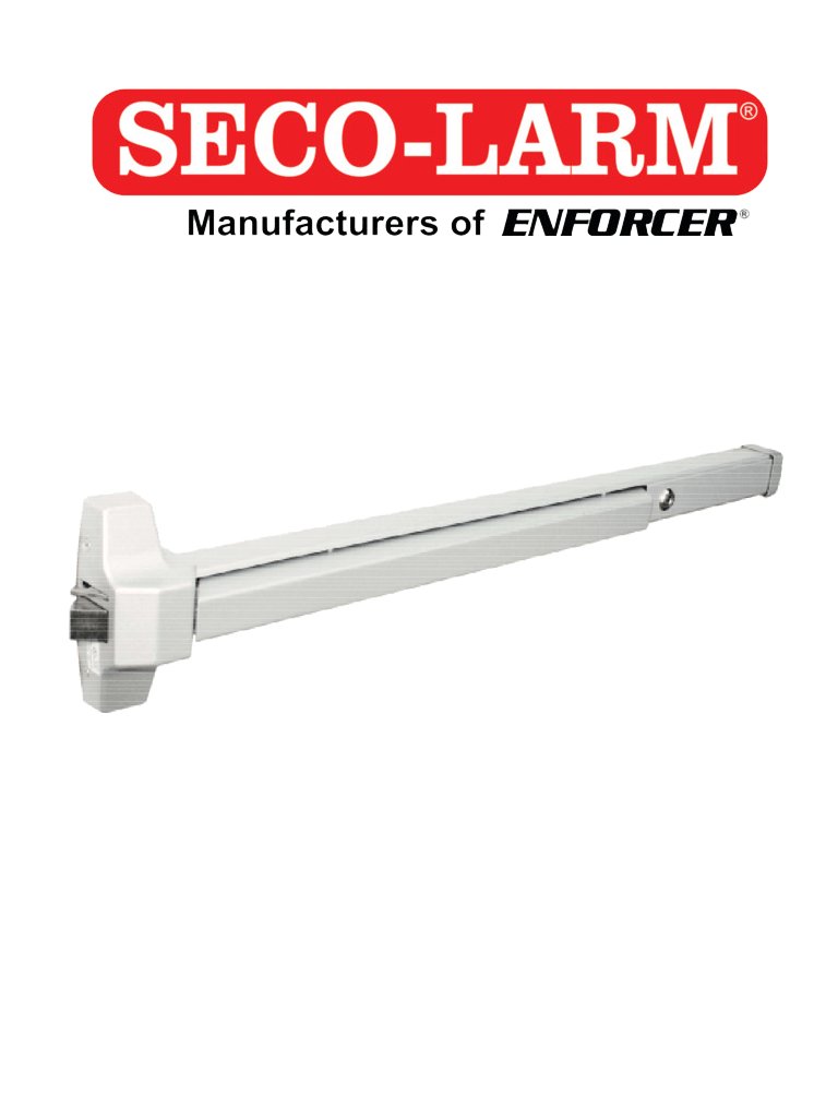 Barra Larm sd962ar36a, acero inoxidable, 36 pulgadas SD-962AR-36A