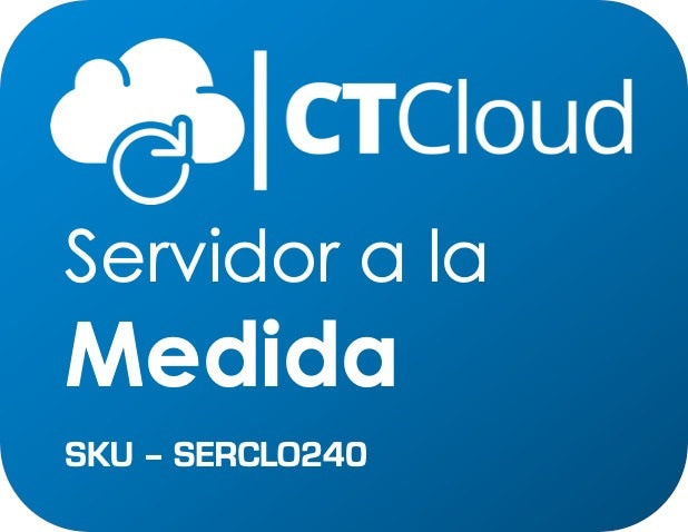 CT Cloud Servidor Cloud Específico NCSVMEDIDA, Producto Empresarial