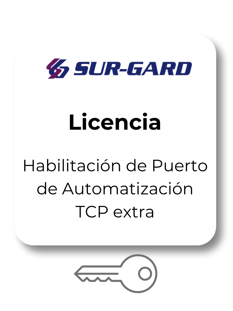 Licencia de habilitación de puerto TCP extra para automatización DSC SGCPM5AUTO - Máximo 3 por CPM5