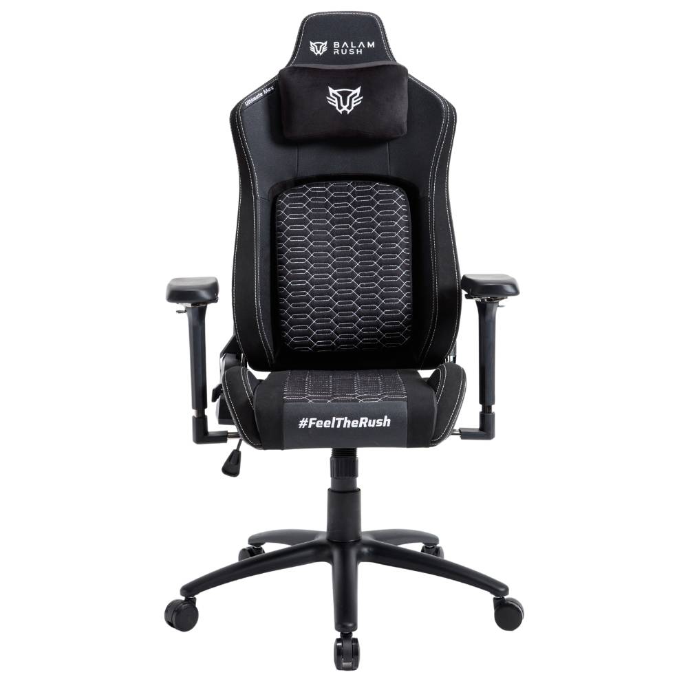 Balam Rush Silla Gaming ULTIMATE MAX BR-940511, Diseño Ergonómico, Soporte 150kg