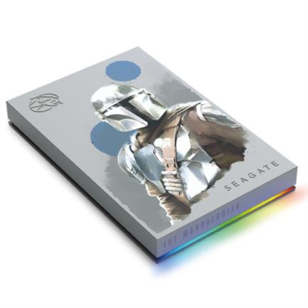 Disco Duro Externo Seagate FireCuda 2TB 2.5" USB 3.0 RGB StarWars The Mandalorian