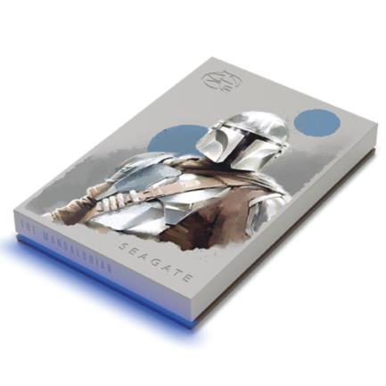 Disco Duro Externo Seagate FireCuda 2TB 2.5" USB 3.0 RGB StarWars The Mandalorian