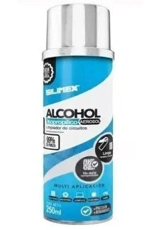 Silimex Alcohol Isopropílico Aerosol 250ml, Producto Empresarial