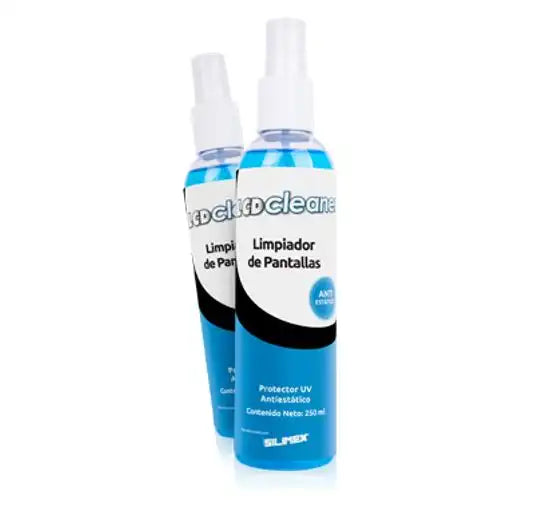 Silimex Limpiador LCD Cleaner 250ml, Antiestático, Remueve Grasa y Polvo