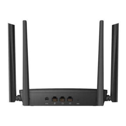Router Steren Wi-Fi 6 AX1500 Dual Band 2.4GHz/5GHz Hasta 90m Cobertura Negro