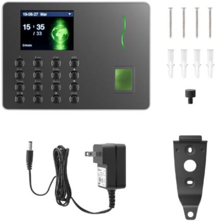 Reloj Checador Steren de Huella Digital con Wi-Fi, 500 huellas, 100.000 registros, USB