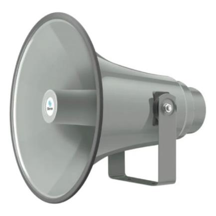 Trompeta Steren Redonda de Aluminio 40W, C/Unidad, Acabado en Rojo