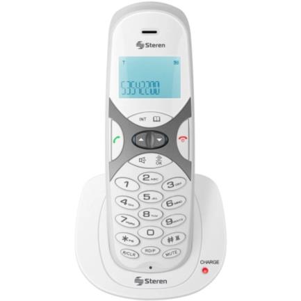 Teléfono Inalámbrico Steren DECT 6.0 con 3 Extensiones Adicionales, Identificador de Llamadas, Altavoz